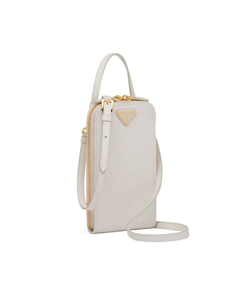 prada saffiano lux mini alma|White Saffiano Leather Mini.